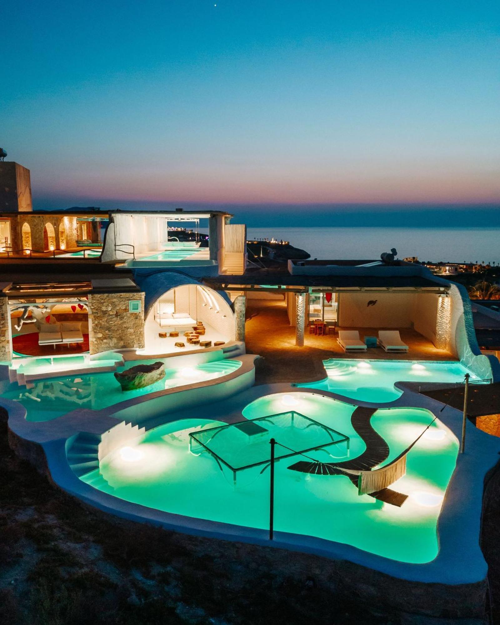 Agalia Luxury Suites Koumpara Eksteriør billede